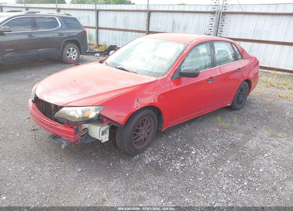 2008 SUBARU IMPREZA 2.5I VIN: JF1GE61688H507916