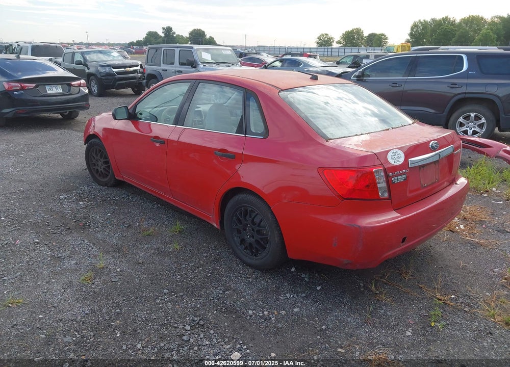 2008 SUBARU IMPREZA 2.5I VIN: JF1GE61688H507916