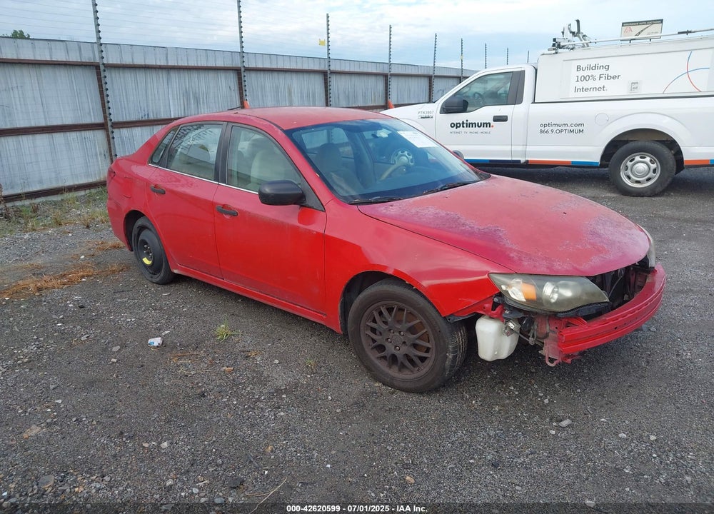 2008 SUBARU IMPREZA 2.5I VIN: JF1GE61688H507916