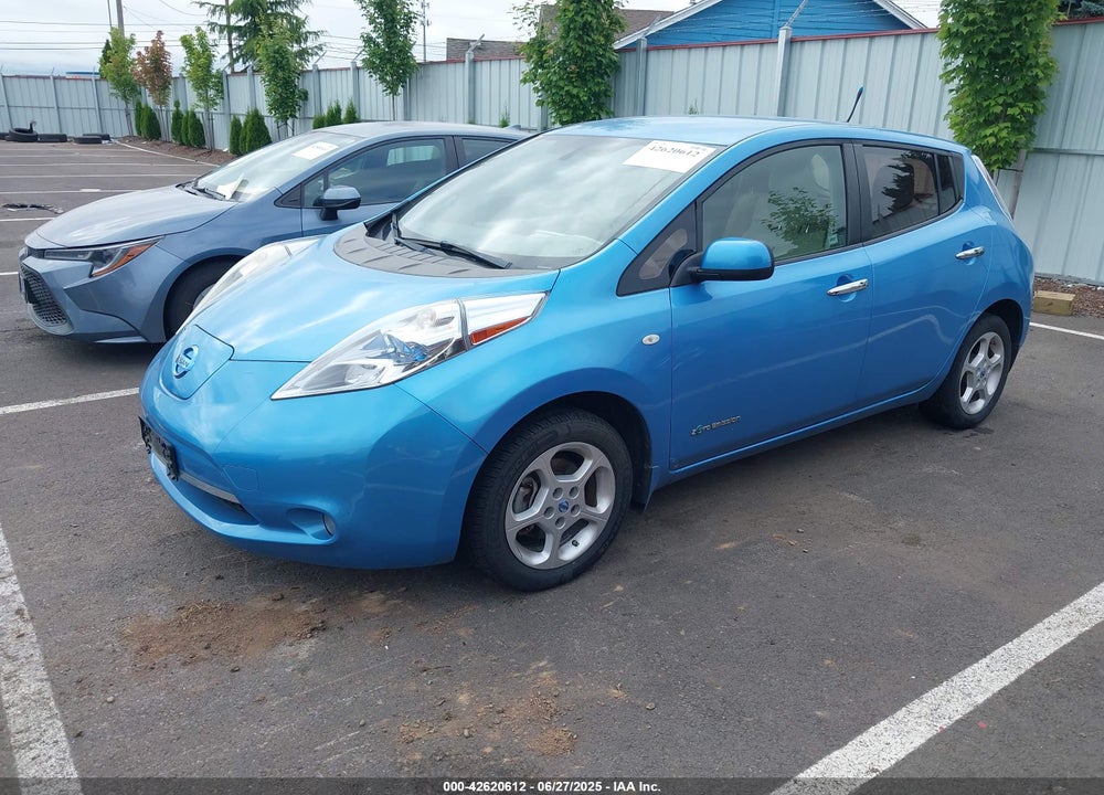 2011 NISSAN LEAF SL VIN: JN1AZ0CP0BT004959