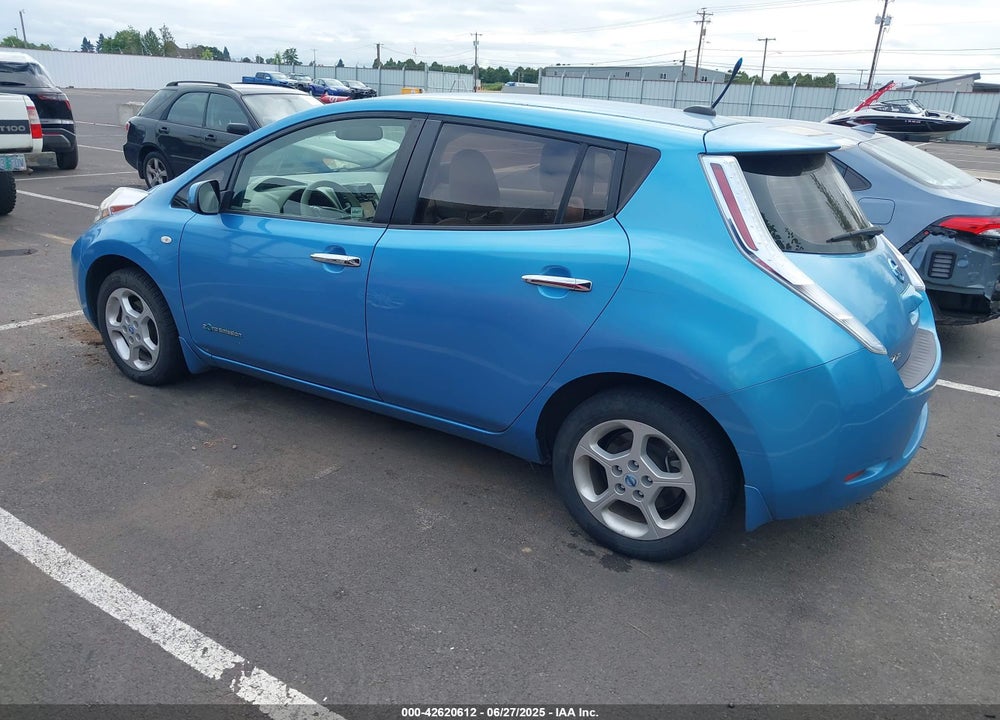 2011 NISSAN LEAF SL VIN: JN1AZ0CP0BT004959