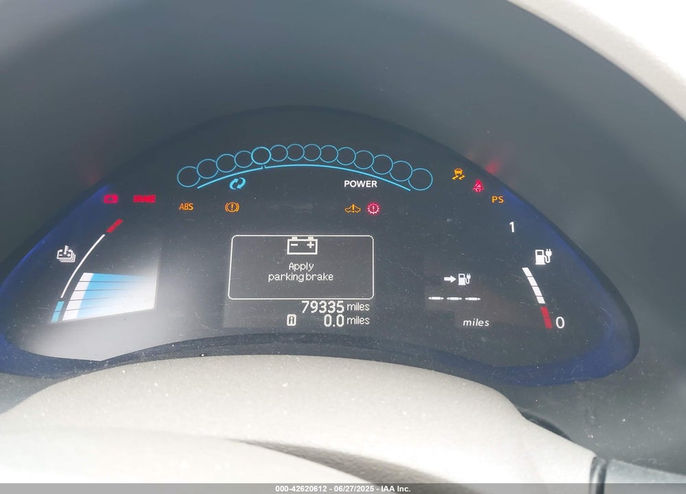 2011 NISSAN LEAF SL VIN: JN1AZ0CP0BT004959