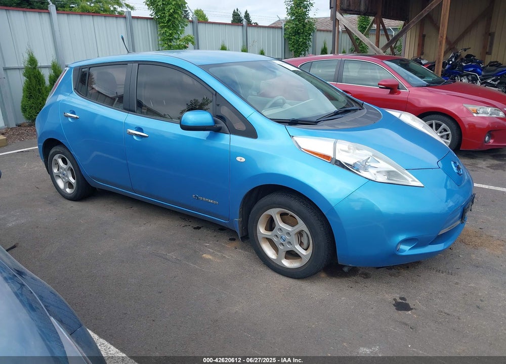 2011 NISSAN LEAF SL VIN: JN1AZ0CP0BT004959