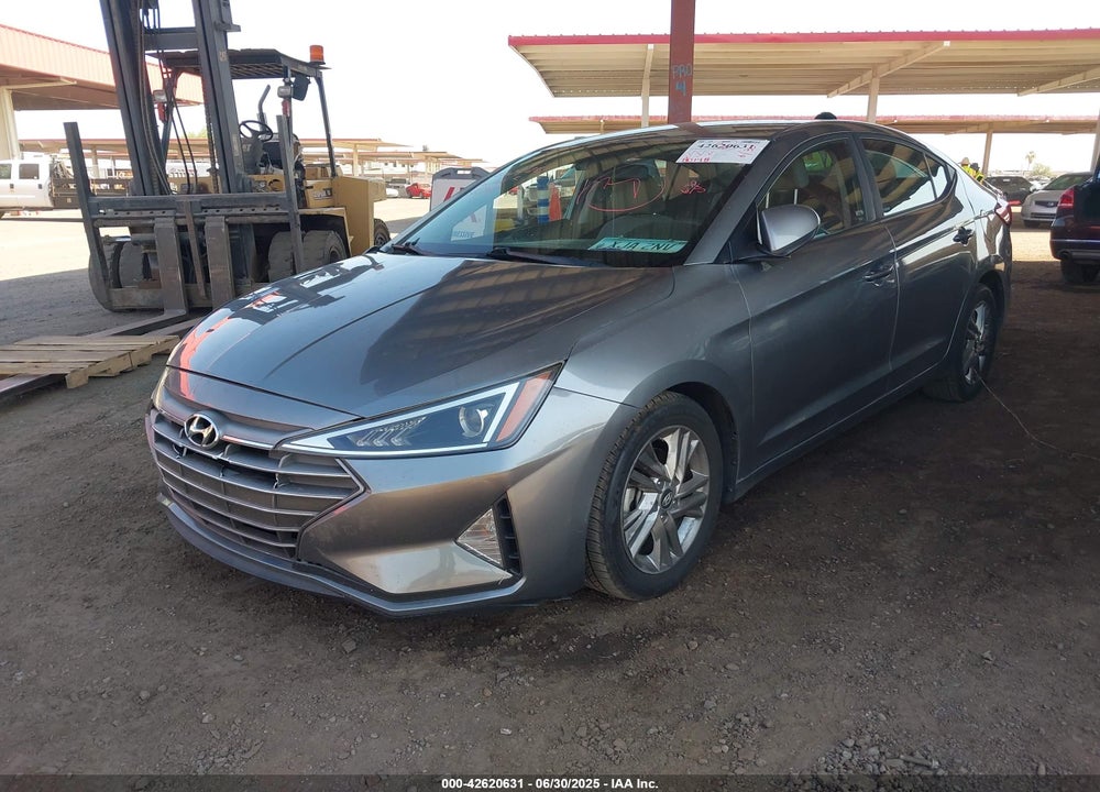2019 HYUNDAI ELANTRA VIN: KMHD84LFXKU743404
