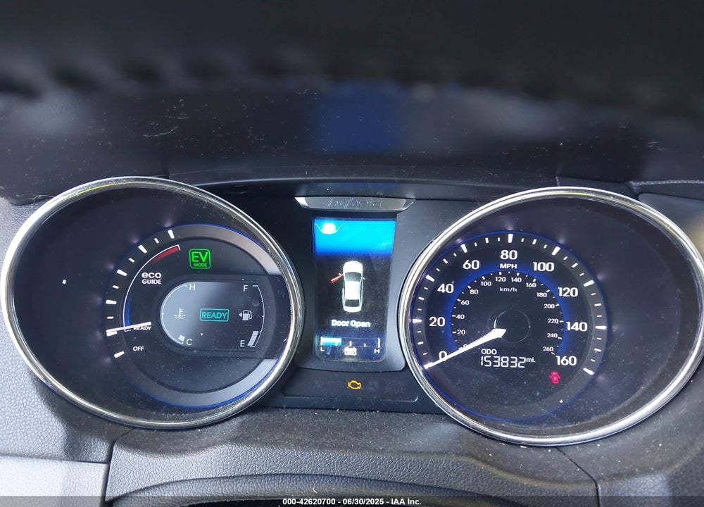 2013 HYUNDAI SONATA HYBRID VIN: KMHEC4A4XDA091912