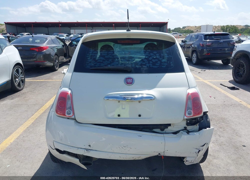 2013 FIAT 500 VIN: 3C3CFFAR6DT752830