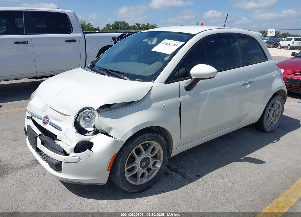 2013 FIAT 500 VIN: 3C3CFFAR6DT752830