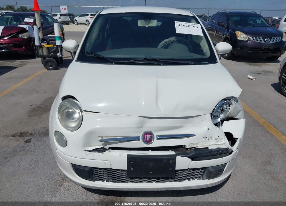 2013 FIAT 500 VIN: 3C3CFFAR6DT752830