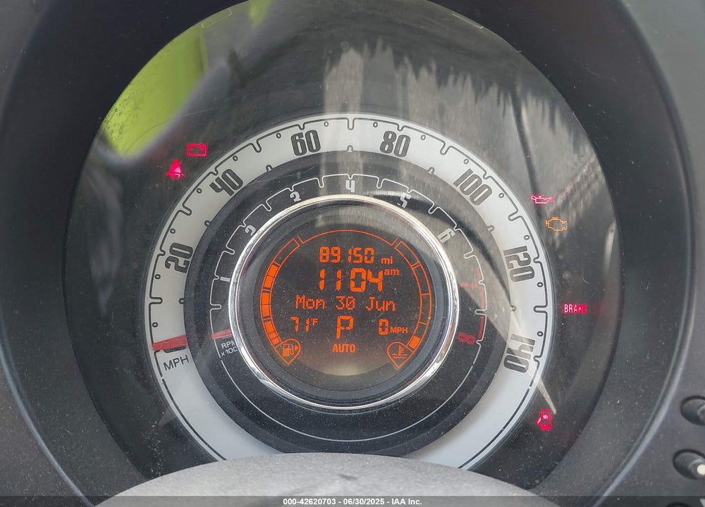 2013 FIAT 500 VIN: 3C3CFFAR6DT752830