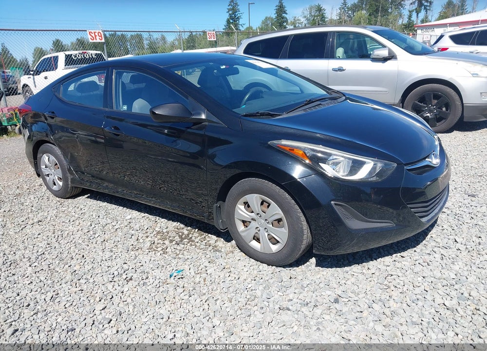 2016 HYUNDAI ELANTRA SE VIN: KMHDH4AE8GU543025
