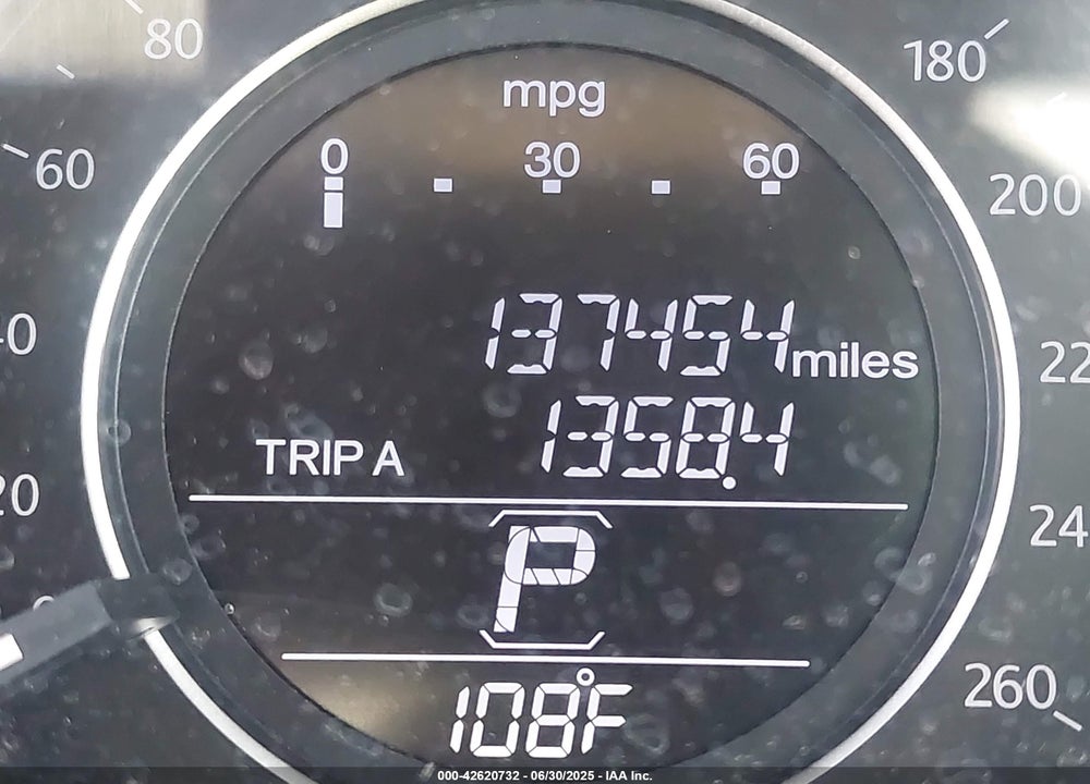 2014 HONDA ACCORD VIN: 1HGCR2F7XEA016194