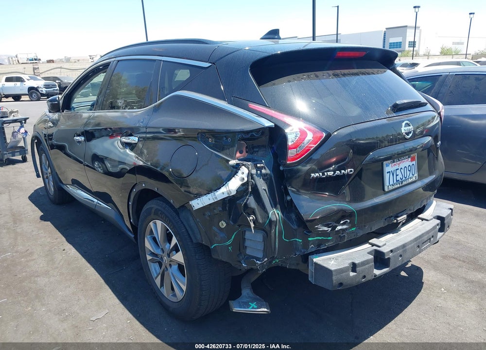 2017 NISSAN MURANO SV VIN: 5N1AZ2MG5HN115684