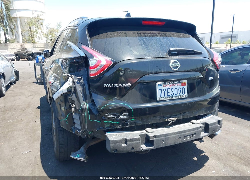 2017 NISSAN MURANO SV VIN: 5N1AZ2MG5HN115684