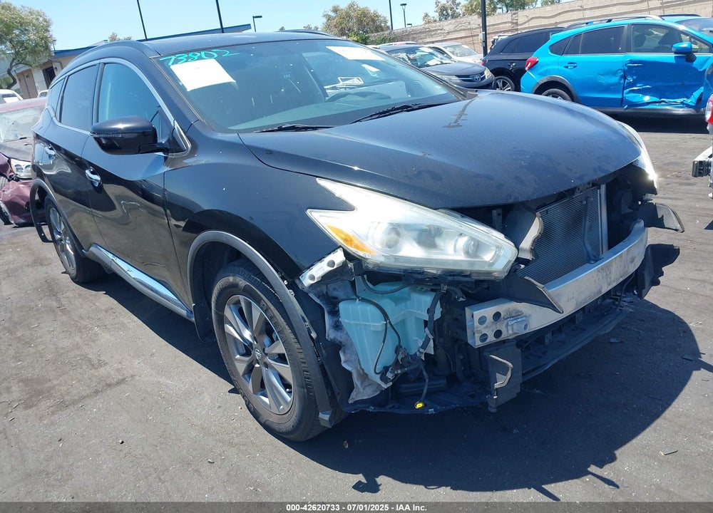 2017 NISSAN MURANO SV VIN: 5N1AZ2MG5HN115684