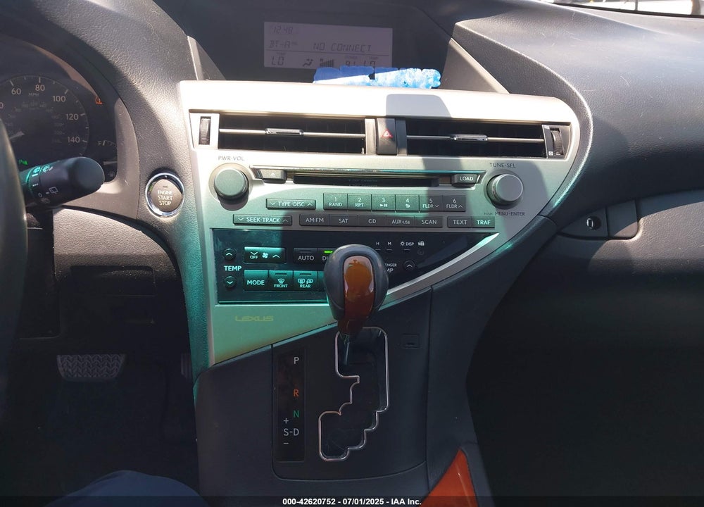 2010 LEXUS RX350 VIN: JTJZK1BA1A2001710