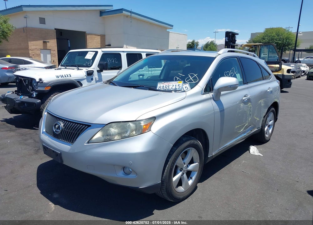 2010 LEXUS RX350 VIN: JTJZK1BA1A2001710