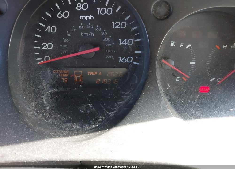 2000 ACURA TL 3.2 VIN: 19UUA5669YA029589