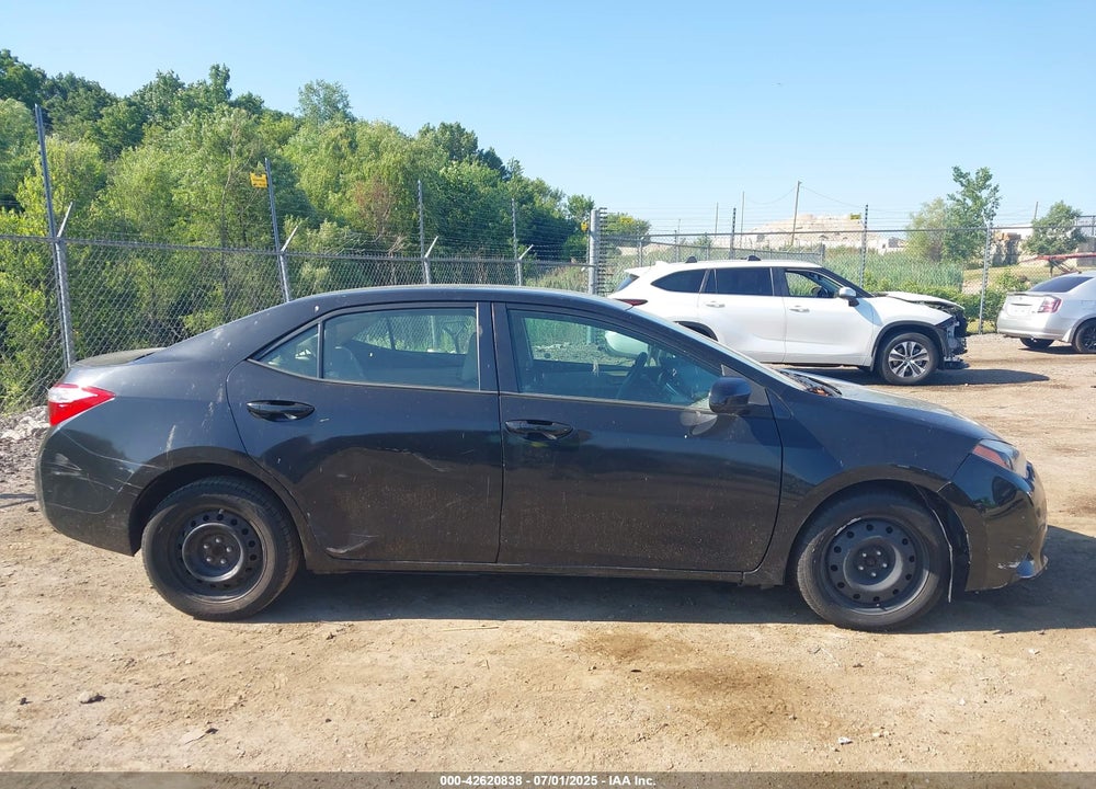 2016 TOYOTA COROLLA LE VIN: 2T1BURHE6GC560557