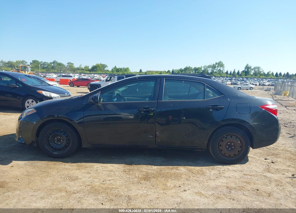 2016 TOYOTA COROLLA LE VIN: 2T1BURHE6GC560557