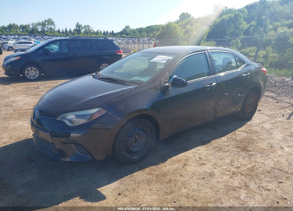 2016 TOYOTA COROLLA LE VIN: 2T1BURHE6GC560557
