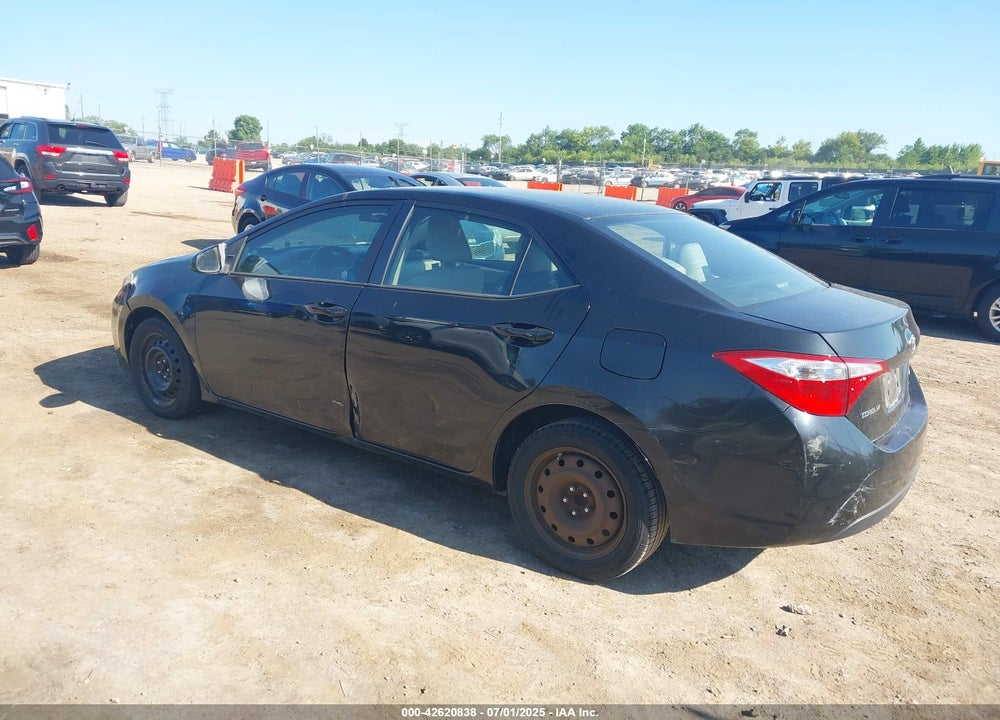 2016 TOYOTA COROLLA LE VIN: 2T1BURHE6GC560557