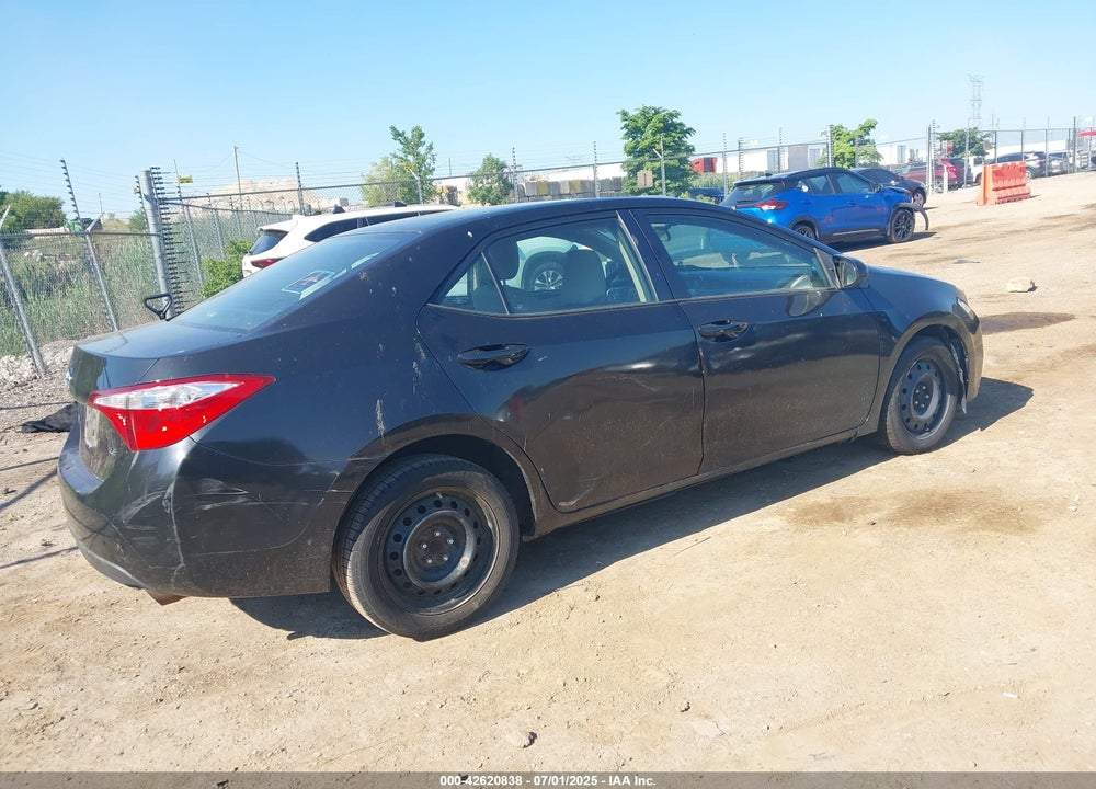 2016 TOYOTA COROLLA LE VIN: 2T1BURHE6GC560557