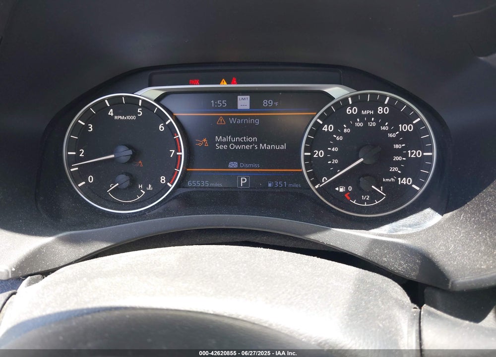 2019 NISSAN ALTIMA 2.5 SL VIN: 1N4BL4EV9KC257256