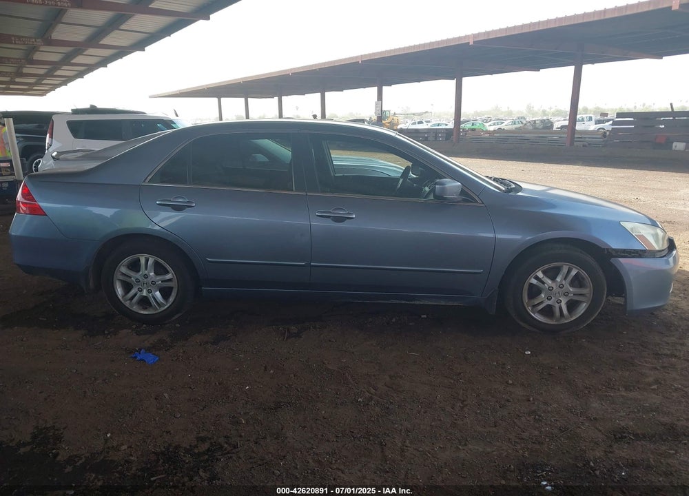 2007 HONDA ACCORD VIN: 1HGCM56377A124563