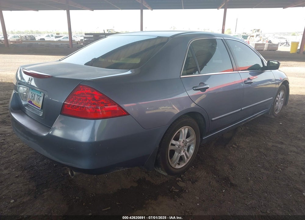 2007 HONDA ACCORD VIN: 1HGCM56377A124563