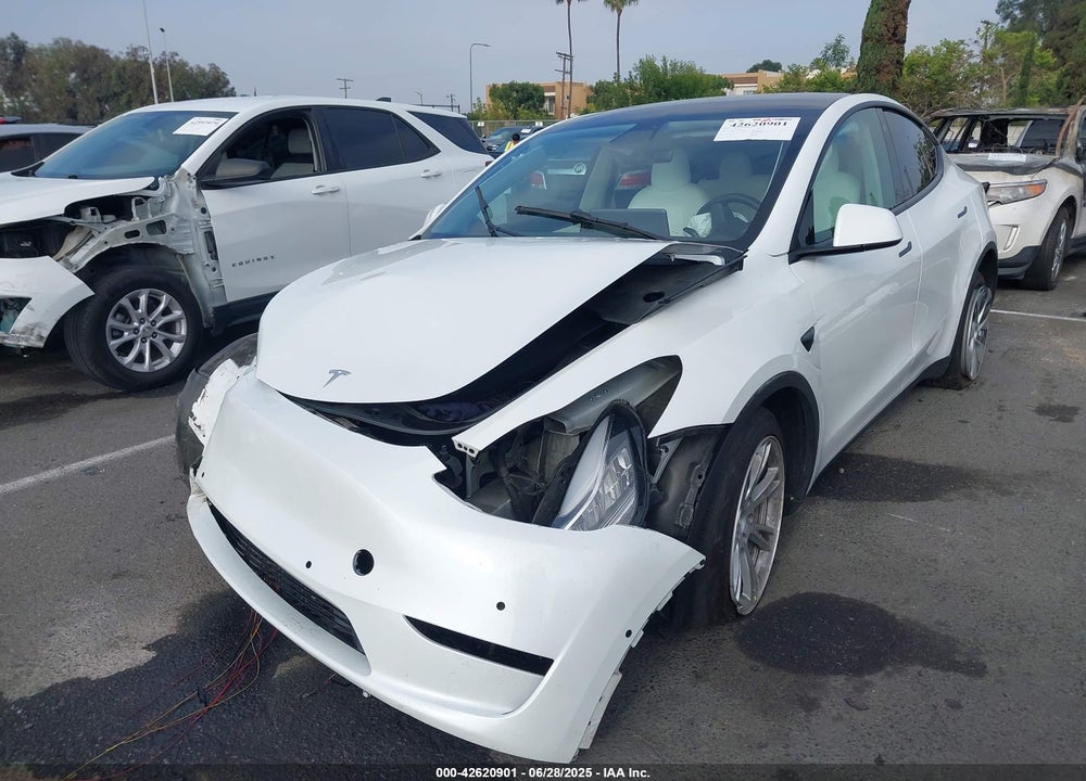 2021 TESLA MODEL Y VIN: 5YJYGDEE4MF273962