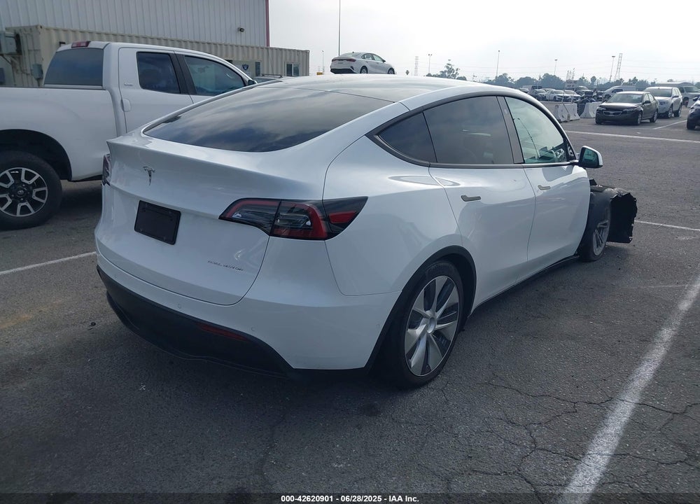 2021 TESLA MODEL Y VIN: 5YJYGDEE4MF273962