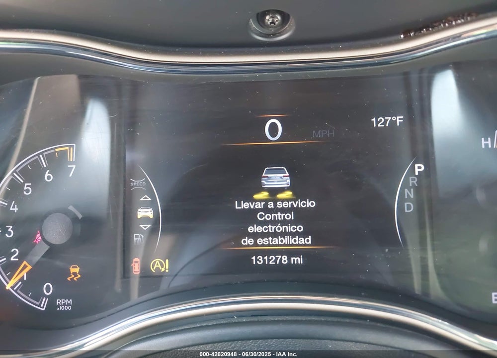 2016 JEEP GRAND CHEROKEE VIN: 1C4RJEAG4GC386539