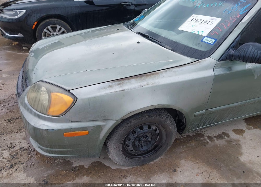 2003 HYUNDAI ACCENT GL VIN: KMHCG45C83U477254