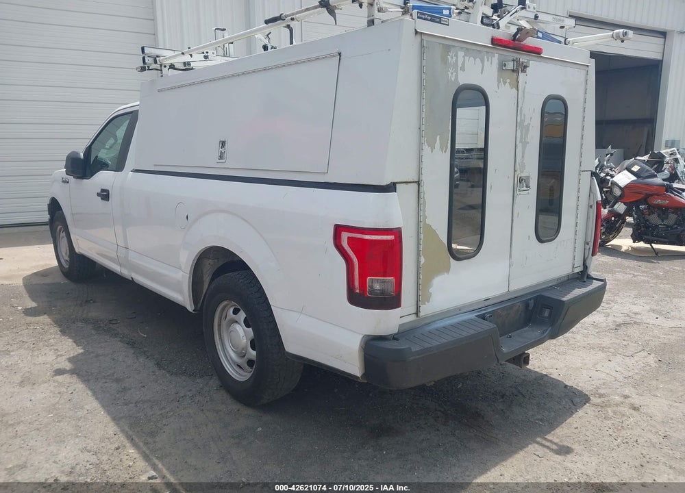 2016 FORD F-150 VIN: 1FTMF1C82GKD16117