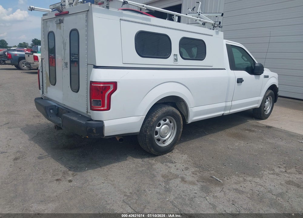 2016 FORD F-150 VIN: 1FTMF1C82GKD16117