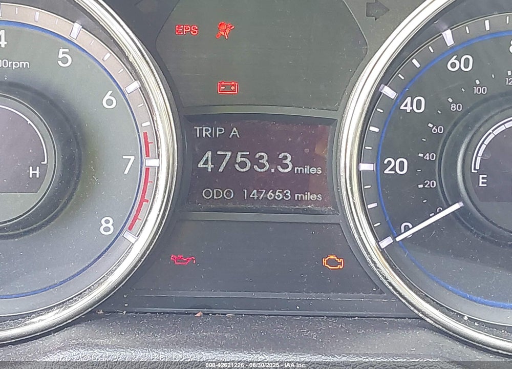 2011 HYUNDAI SONATA GLS VIN: 5NPEB4AC0BH271176