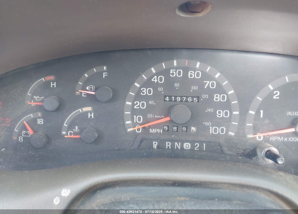 1997 FORD F-150 LARIAT/STANDARD/XL/XLT VIN: 1FTDF1766VNA20506