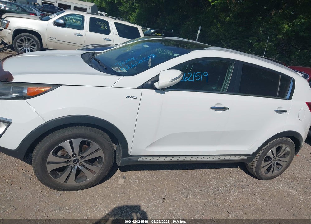 2013 KIA SPORTAGE EX VIN: KNDPCCA22D7363985