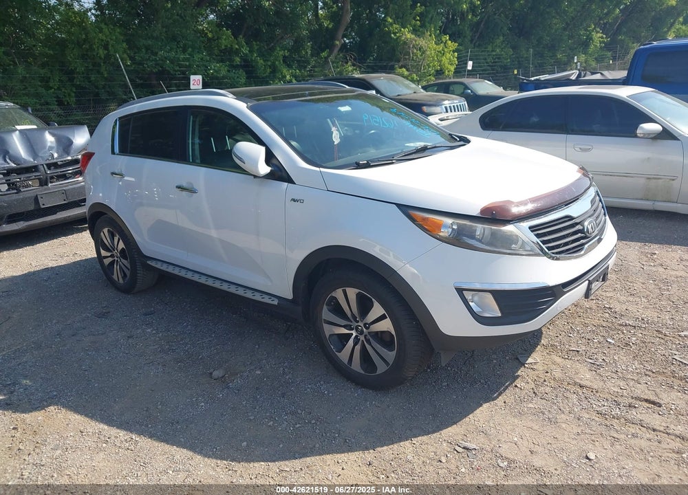 2013 KIA SPORTAGE EX VIN: KNDPCCA22D7363985