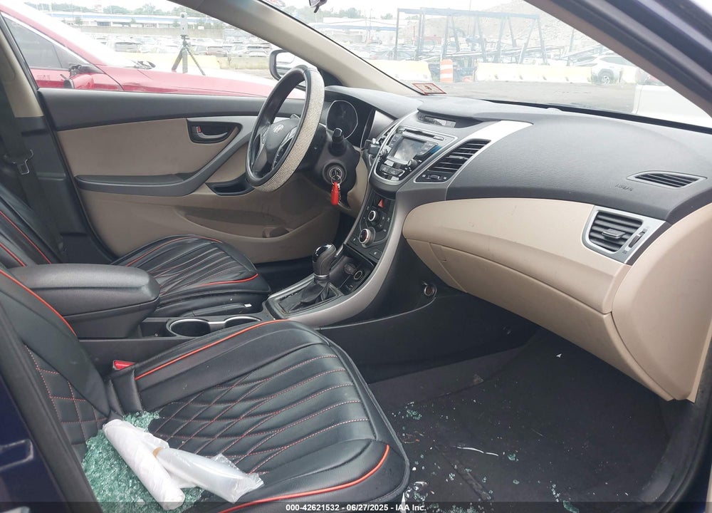 2014 HYUNDAI ELANTRA SE VIN: 5NPDH4AEXEH539456