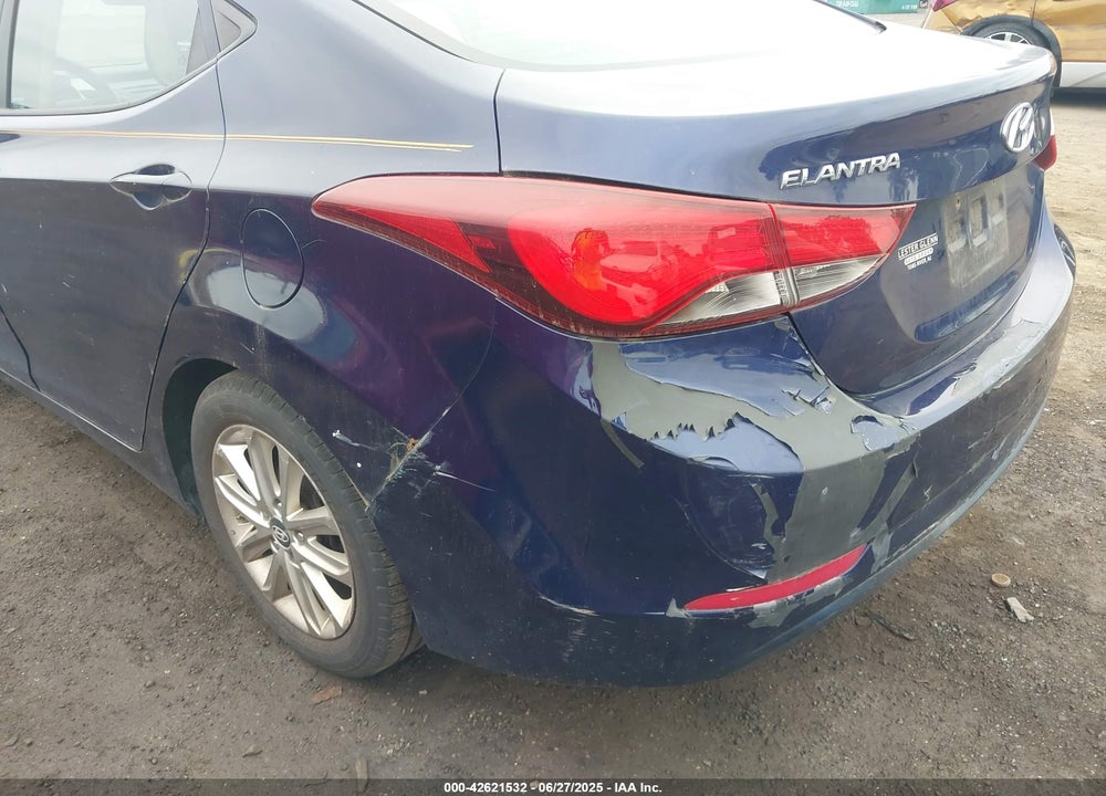 2014 HYUNDAI ELANTRA SE VIN: 5NPDH4AEXEH539456