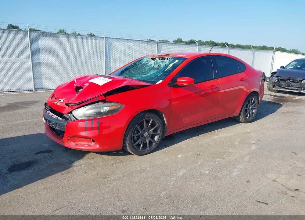 2016 DODGE DART VIN: 1C3CDFGB2GD791389
