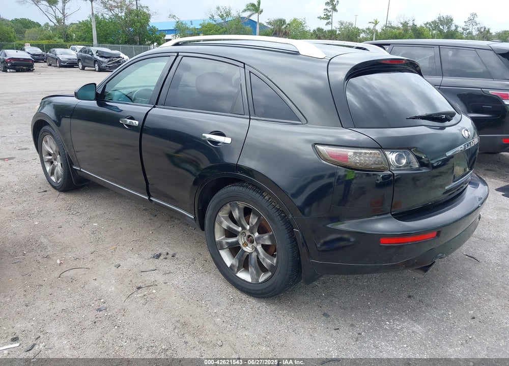 2005 INFINITI FX35 VIN: JNRAS08U35X106723