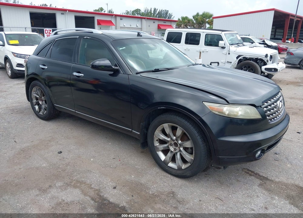 2005 INFINITI FX35 VIN: JNRAS08U35X106723