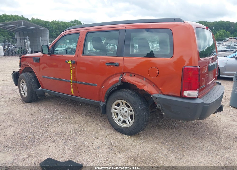 2007 DODGE NITRO VIN: 1D8GT28K47W588579