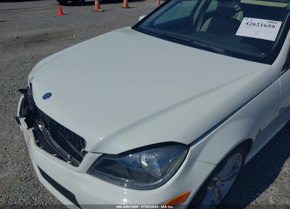 2012 MERCEDES-BENZ C VIN: WDDGF8BB8CA691471