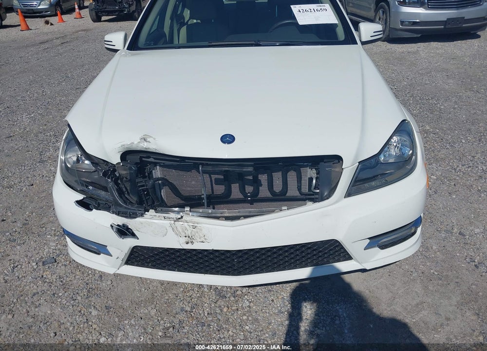 2012 MERCEDES-BENZ C VIN: WDDGF8BB8CA691471