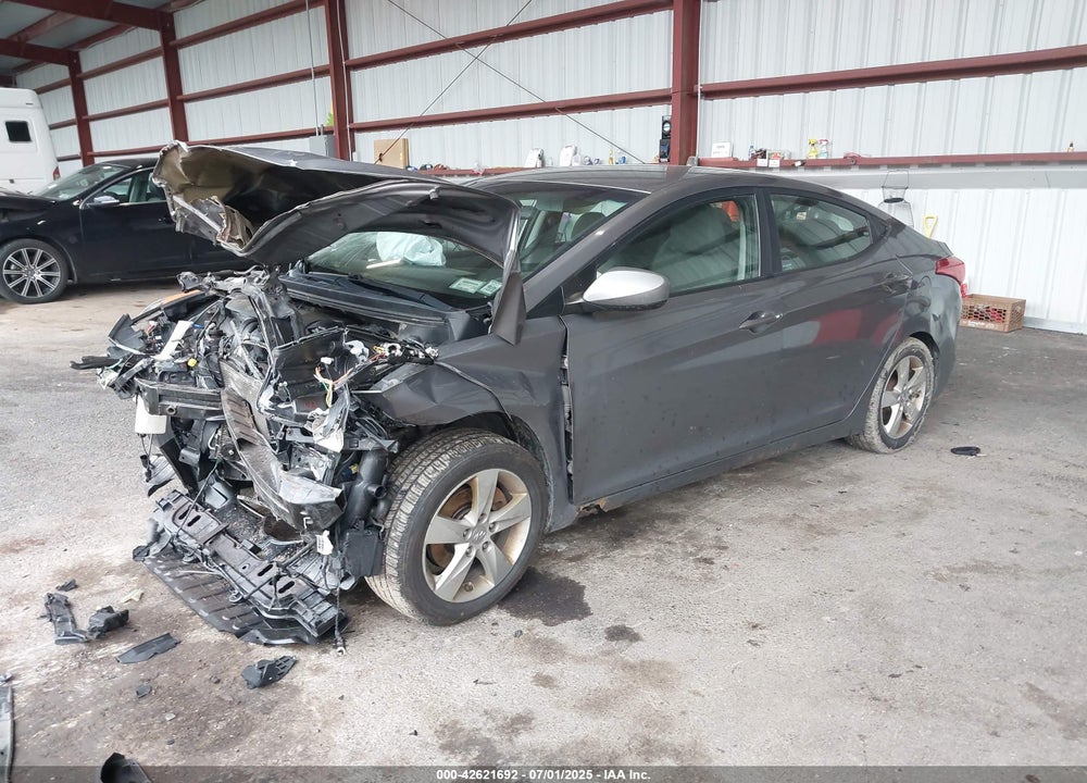 2012 HYUNDAI ELANTRA GLS VIN: 5NPDH4AE1CH092545