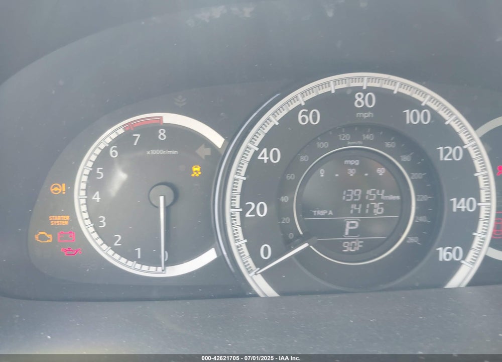 2014 HONDA ACCORD VIN: 1HGCR2F76EA153858
