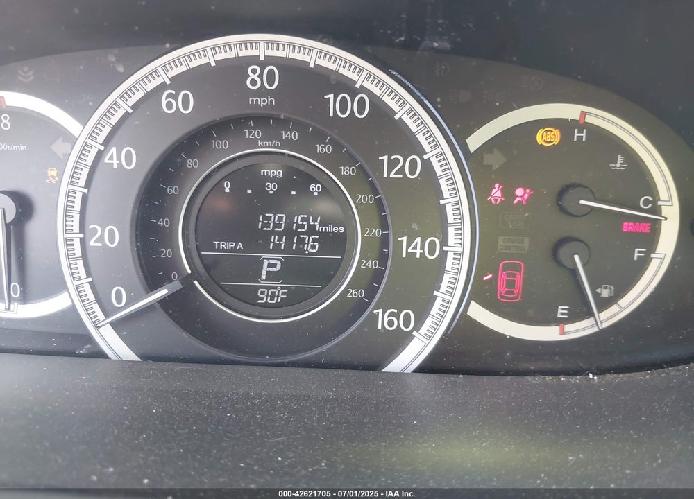 2014 HONDA ACCORD VIN: 1HGCR2F76EA153858
